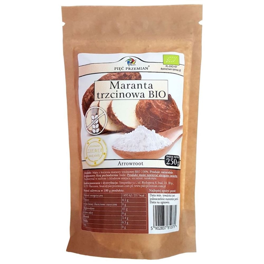 Maranta Trzcinowa Bio 250 g - Pięć Przemian