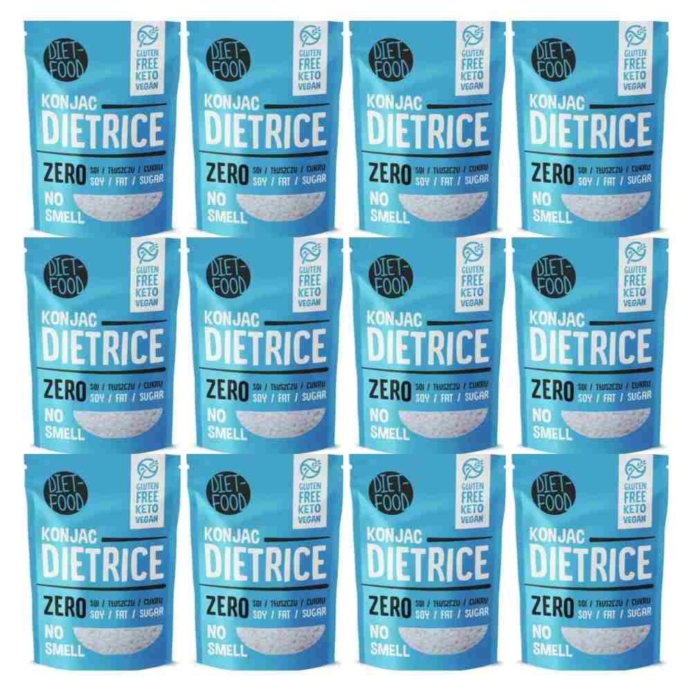 12 x Makaron Konjac Rice 370 g (200 g) - Diet Food