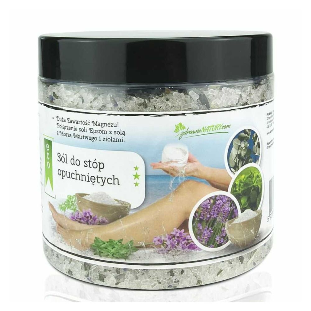 Sól do Stóp Opuchniętych 650 g - Zdrowie Natury