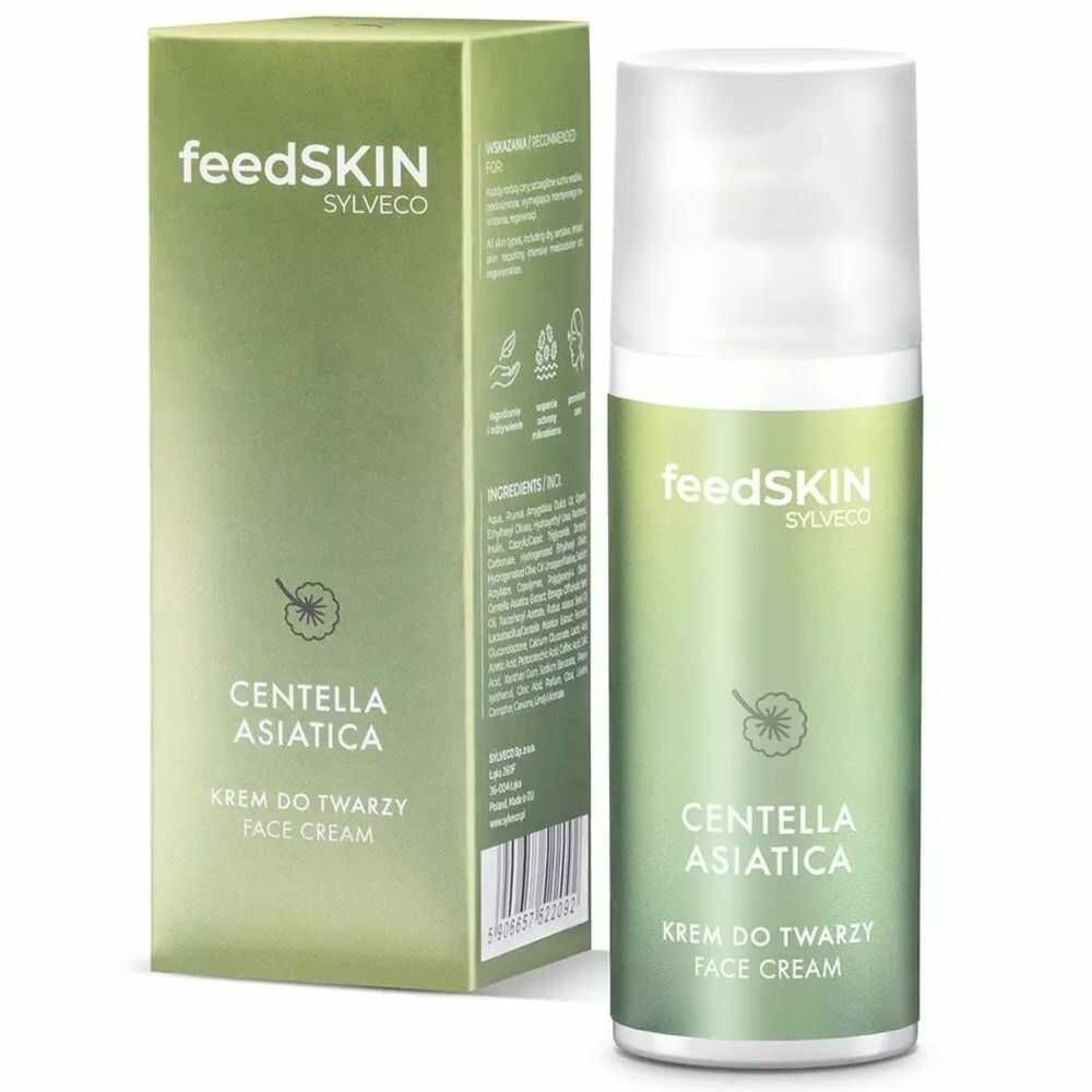 Regenerujący Krem do Twarzy z Wąkrotą Azjatycką 50 ml - FEEDSKIN