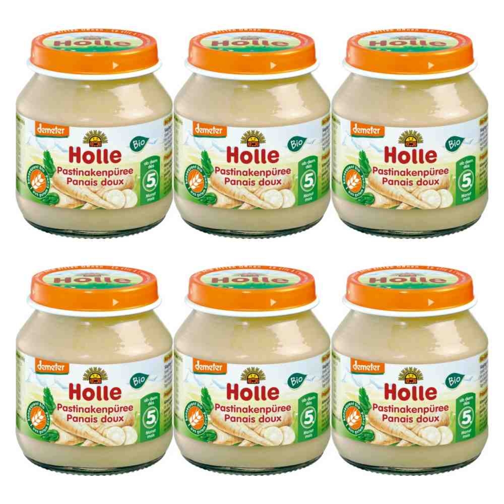 6 x Danie dla Niemowląt Pasternak Bio Demeter 125 g - Holle
