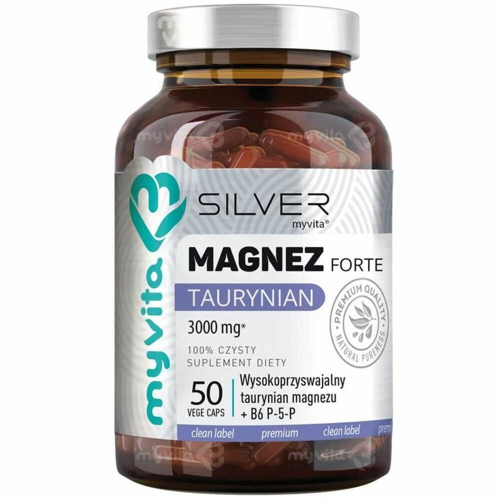 Magnez FORTE Taurynian 50 Kapsułek - MyVita