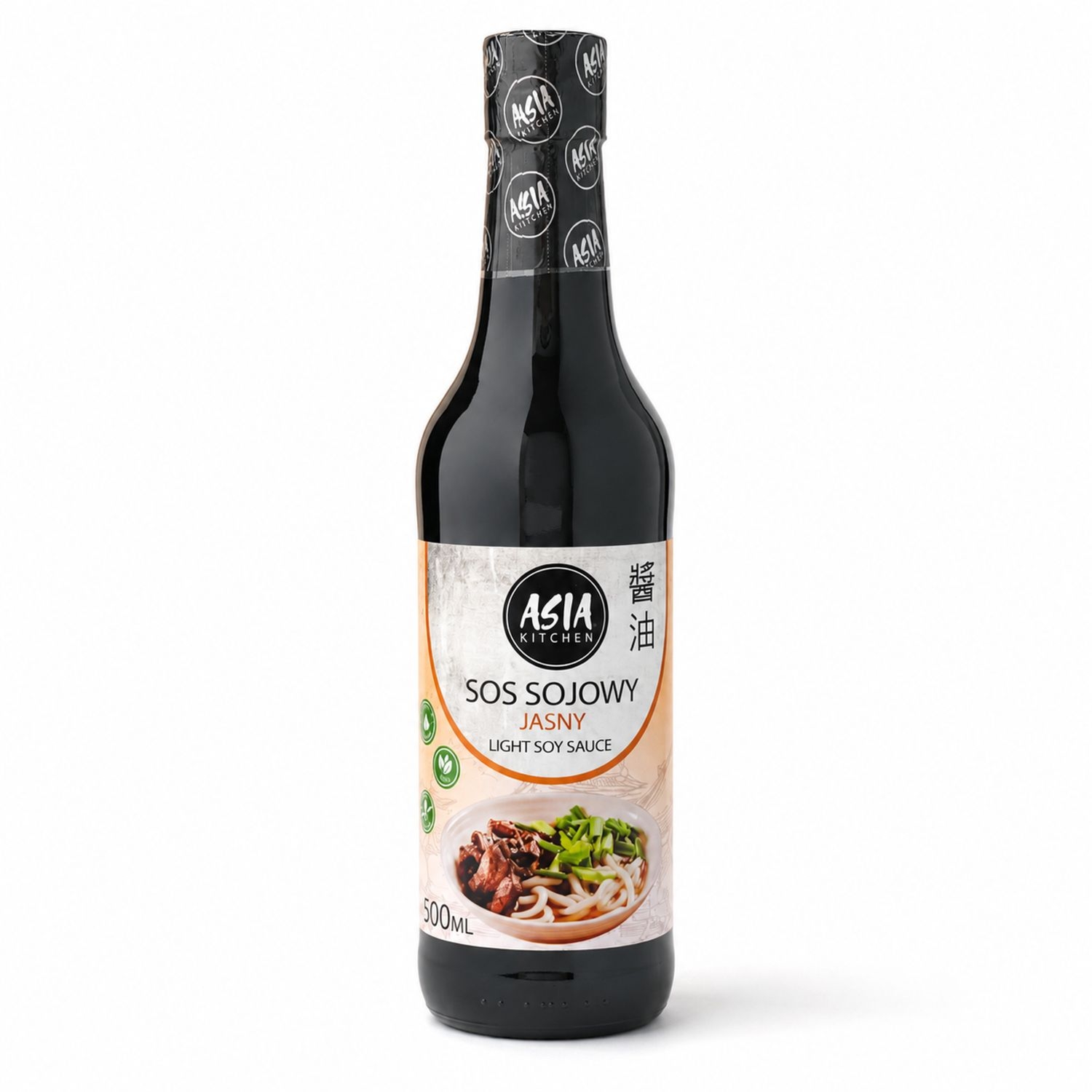 Sos Sojowy Jasny Naturalnie Warzony 500 ml - Asia Kitchen