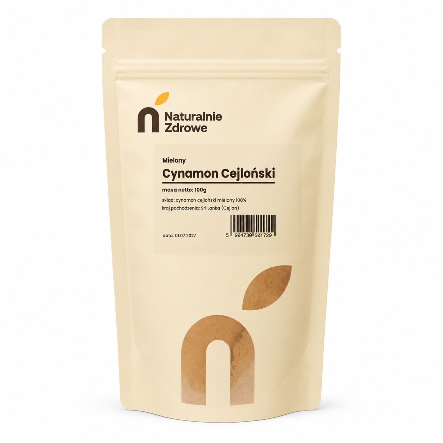 Cynamon Cejloński Mielony 100 g - Naturalnie Zdrowe