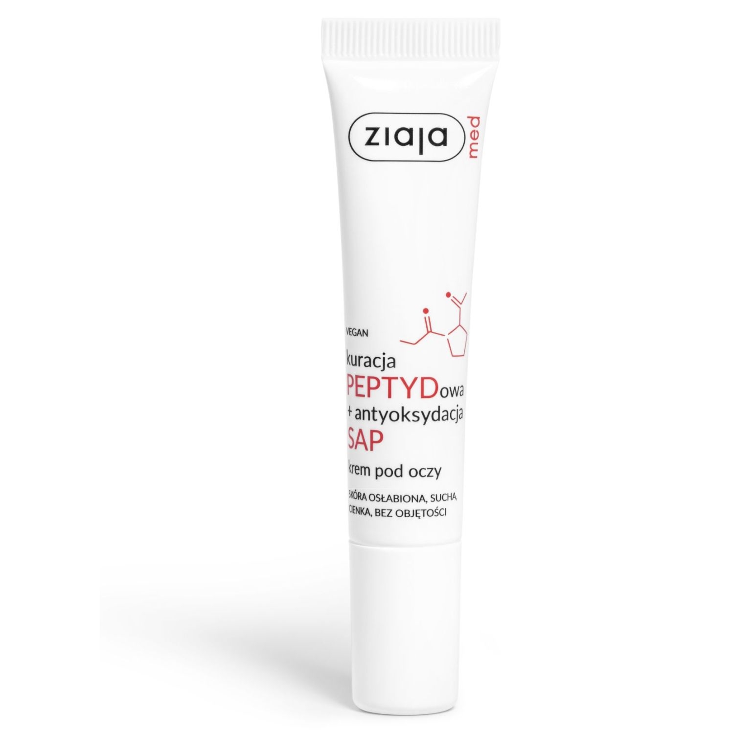 Krem Pod Oczy KURACJA PEPTYDOWA 15 ml - Ziaja MED