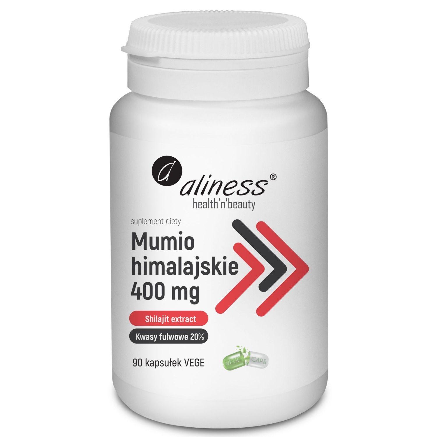 Mumio Himalajskie (Shilajit Extract) 90 Kapsułek - Aliness