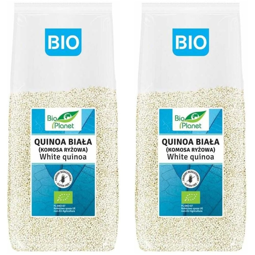 Zestaw 2 x Quinoa Biała (Komosa Ryżowa) Bio 1 kg - Bio Planet