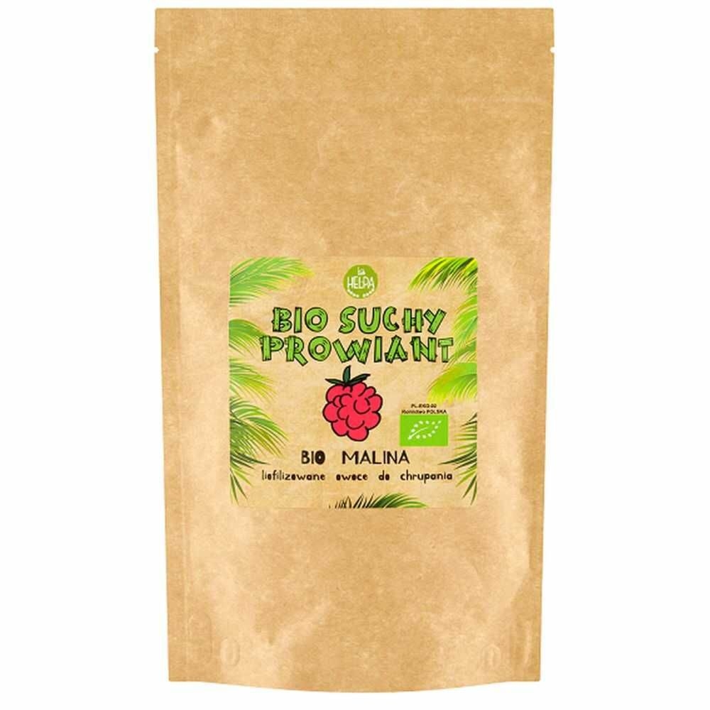 Suchy Prowiant - Liofilizowane Maliny Bio 20 g - Helpa