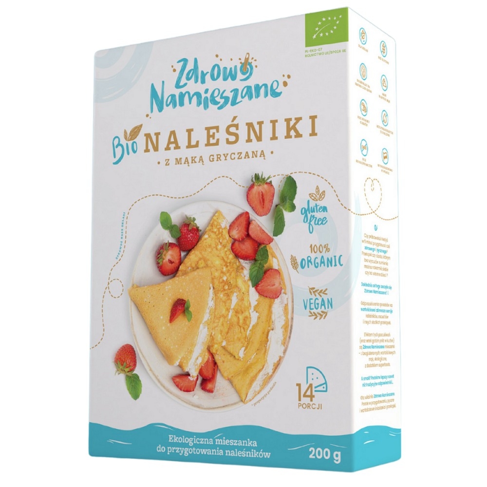 Naleśniki z Mąką Gryczaną Bio 200 g - Zdrowo Namieszane