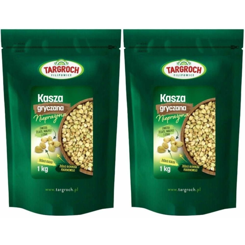 2 x Kasza Gryczana Niepalona 1 kg - Targroch