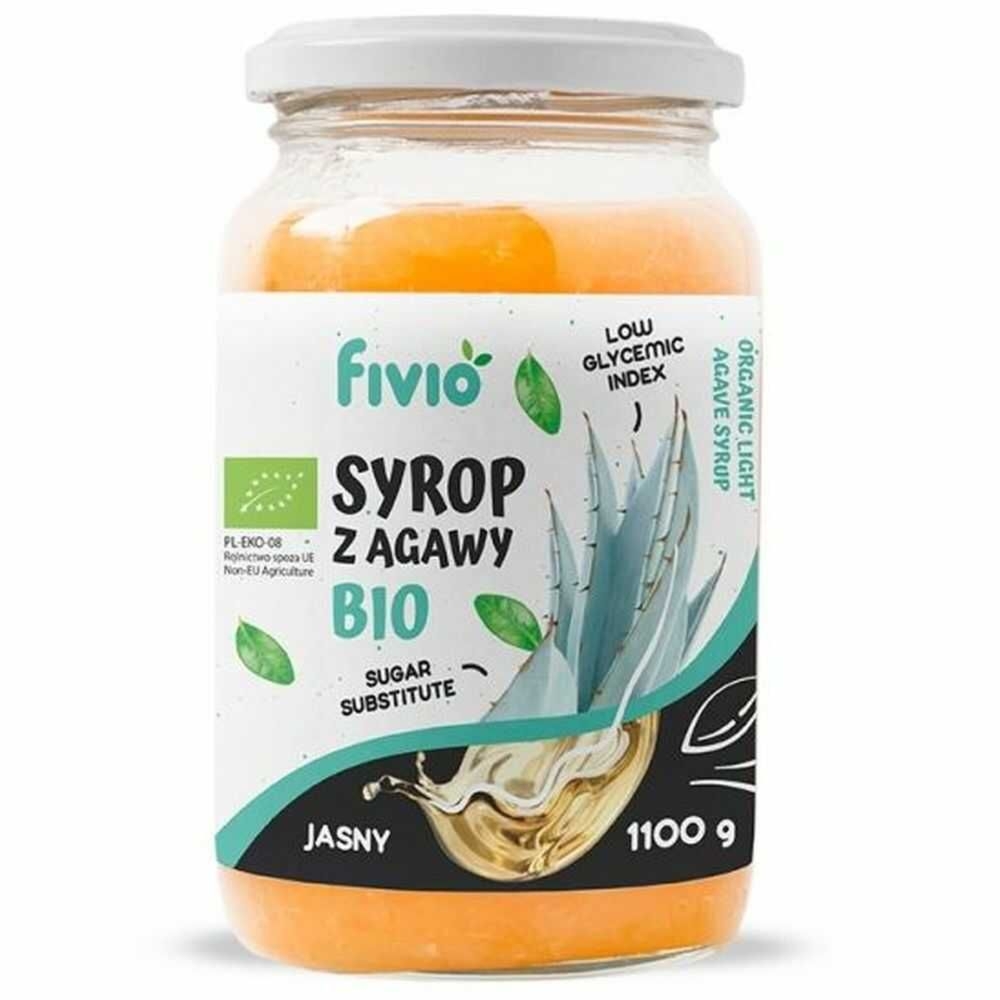 BIO Syrop z Agawy Jasny 1,1 kg - Fivio