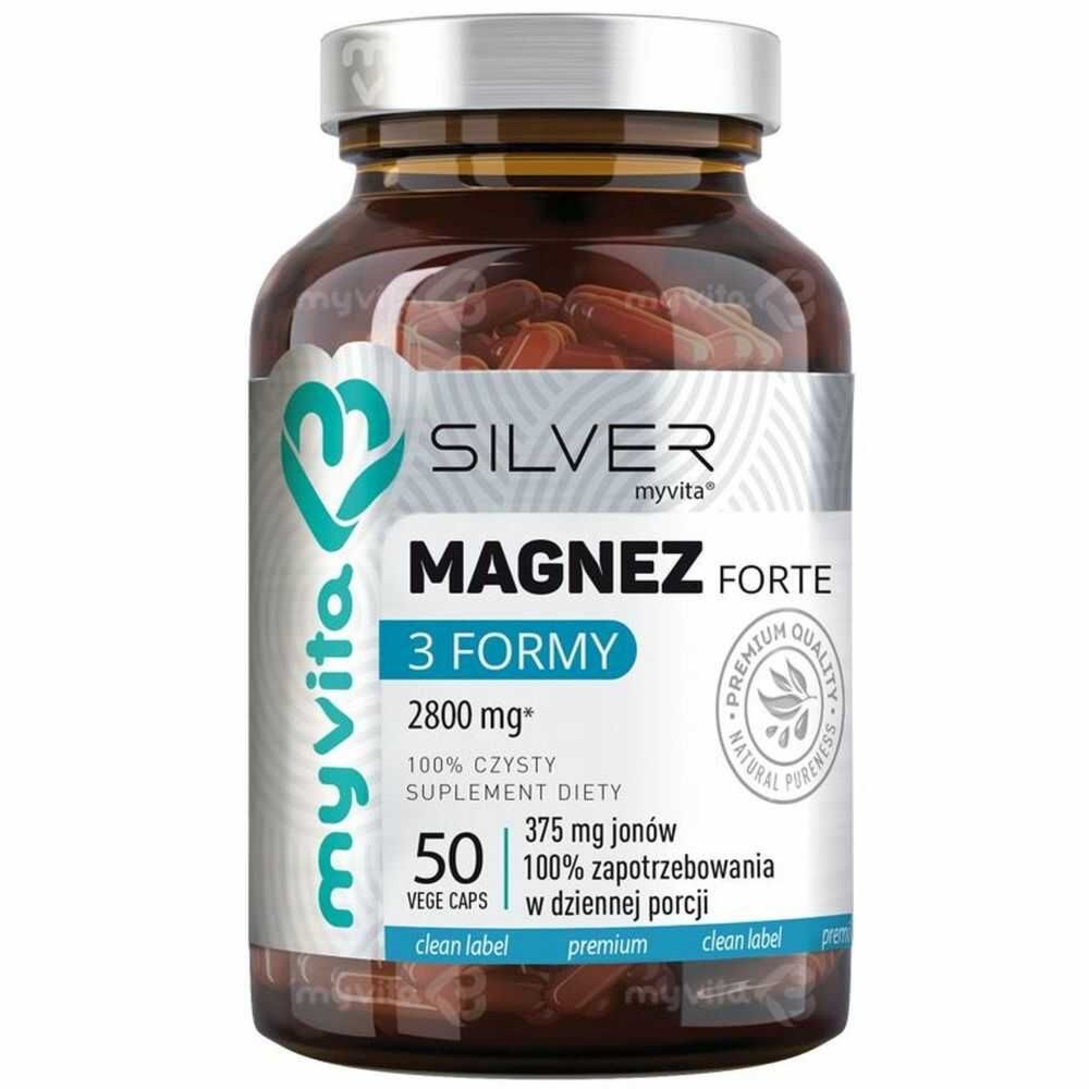 Magnez Forte 3 Formy 50 Kapsułek - MyVita