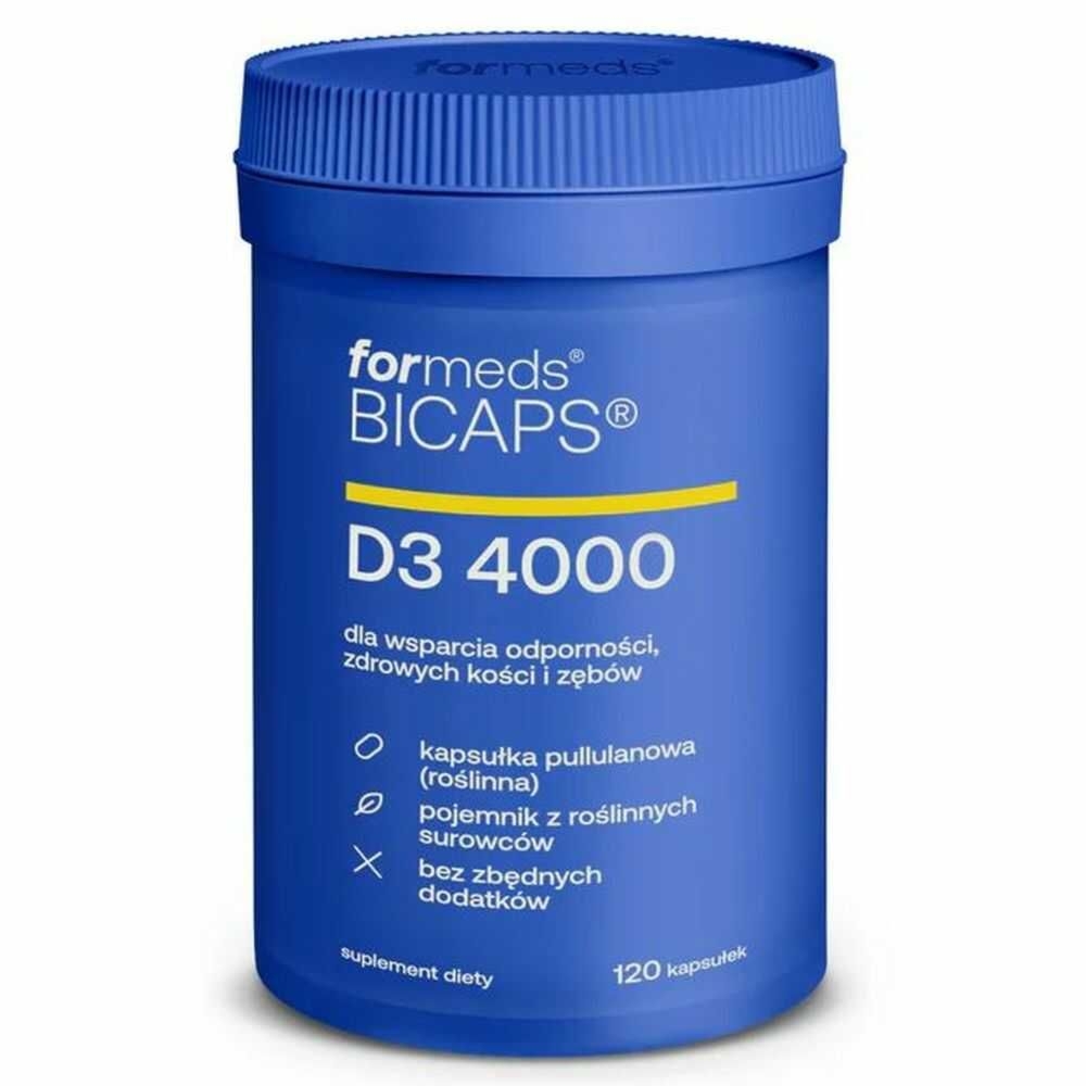 Bicaps Witamina D3 4000 120 Kapsułek - Formeds