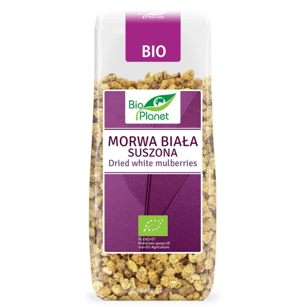 Morwa Biała Suszona Bio 100 g - Bio Planet