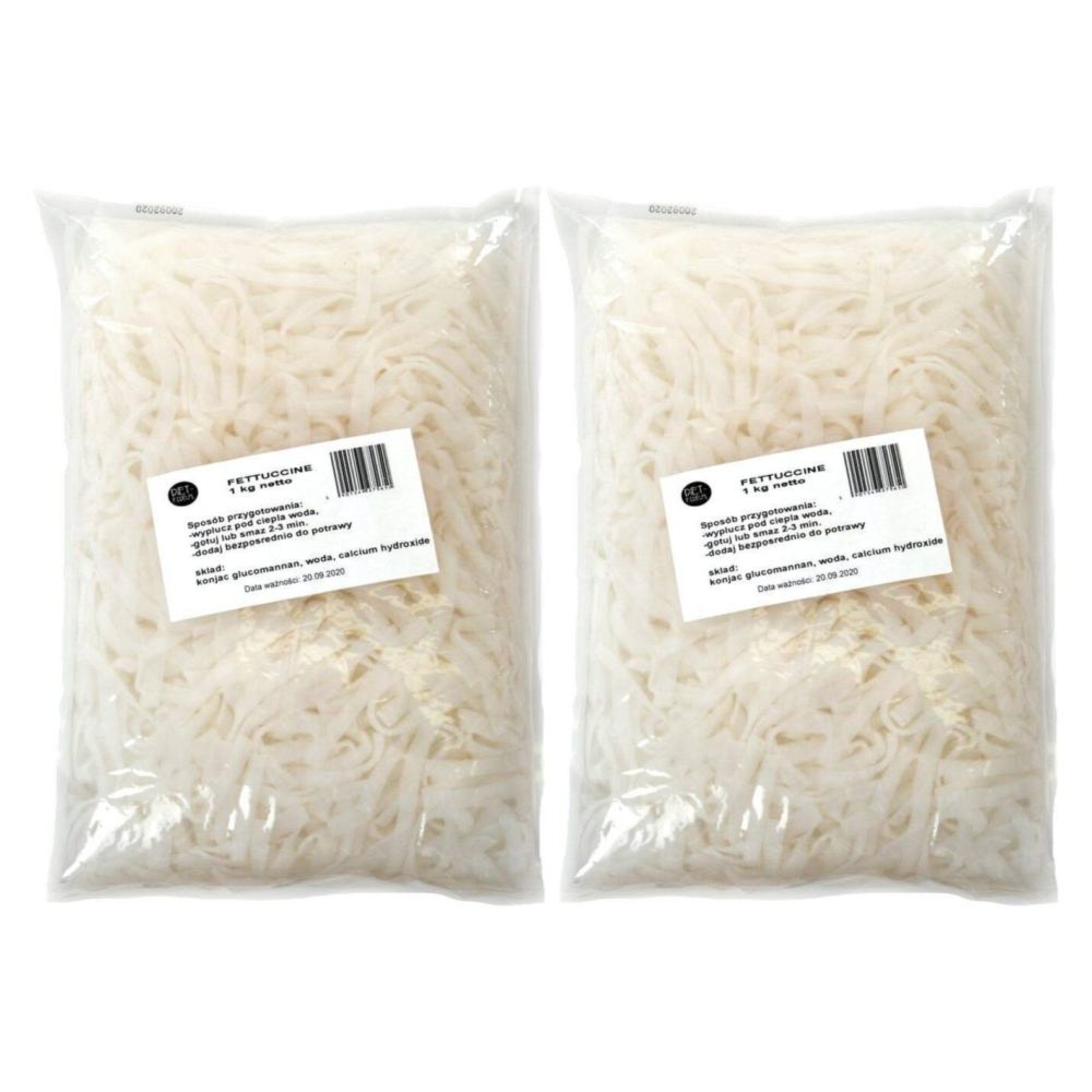 2 x Makaron Konjac Fettuccine 1,4 kg (1 kg) - Diet Food