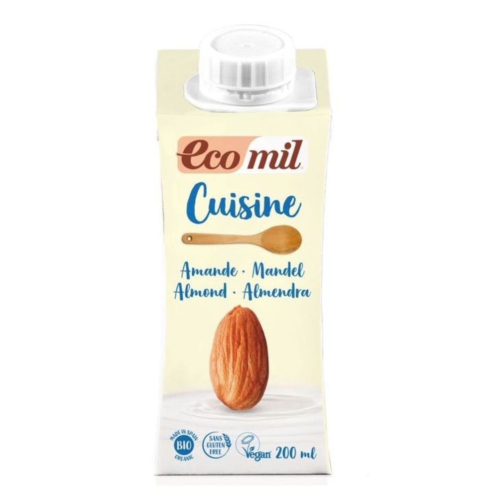 Śmietanka Migdałowa UHT Bio 200 ml - Ecomil