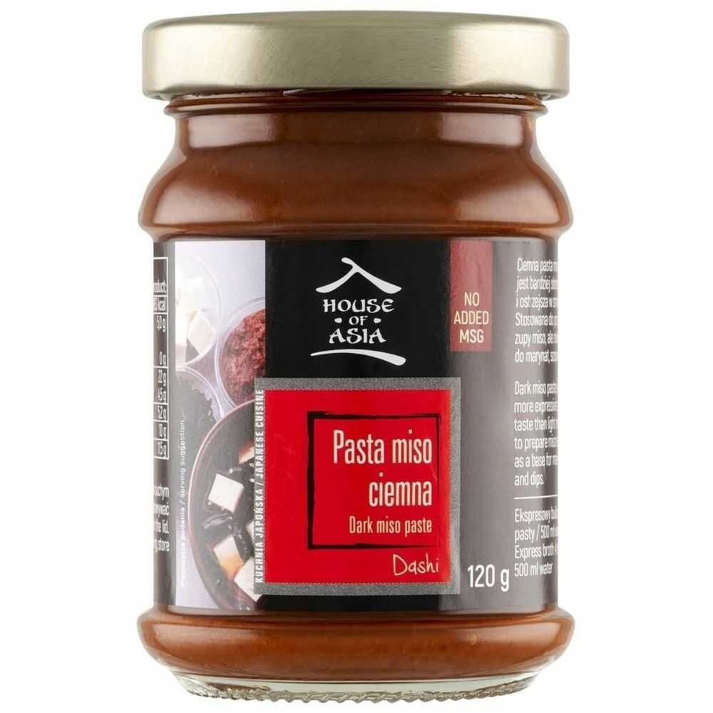 Pasta Miso Ciemna Dashi 120 g - House of Asia