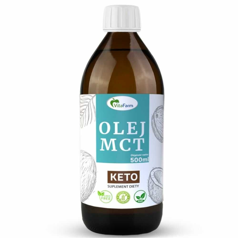 Olej MCT z Kokosa 500 ml - Vitafarm