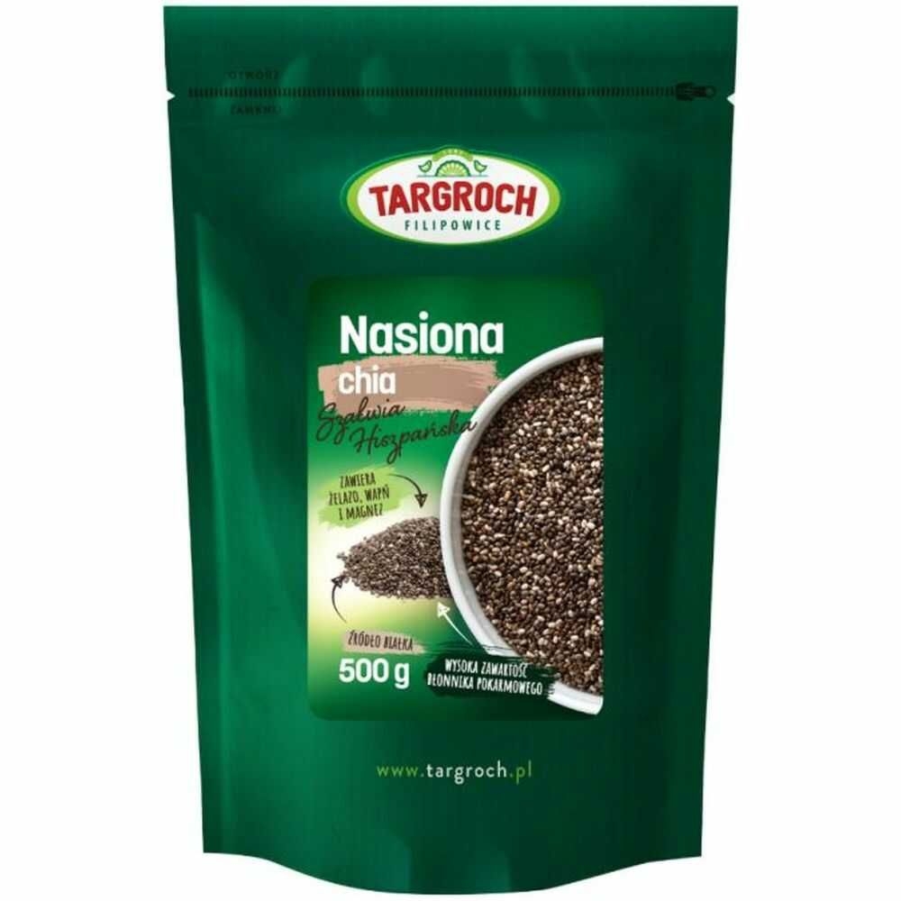Nasiona Chia (Szałwia Hiszpańska) 500 g - Targroch