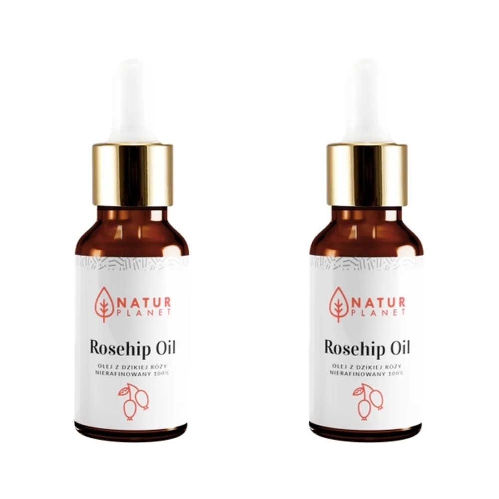 2 x Olej z Nasion Dzikiej Róży  Nierafinowany 30 ml Natur Planet