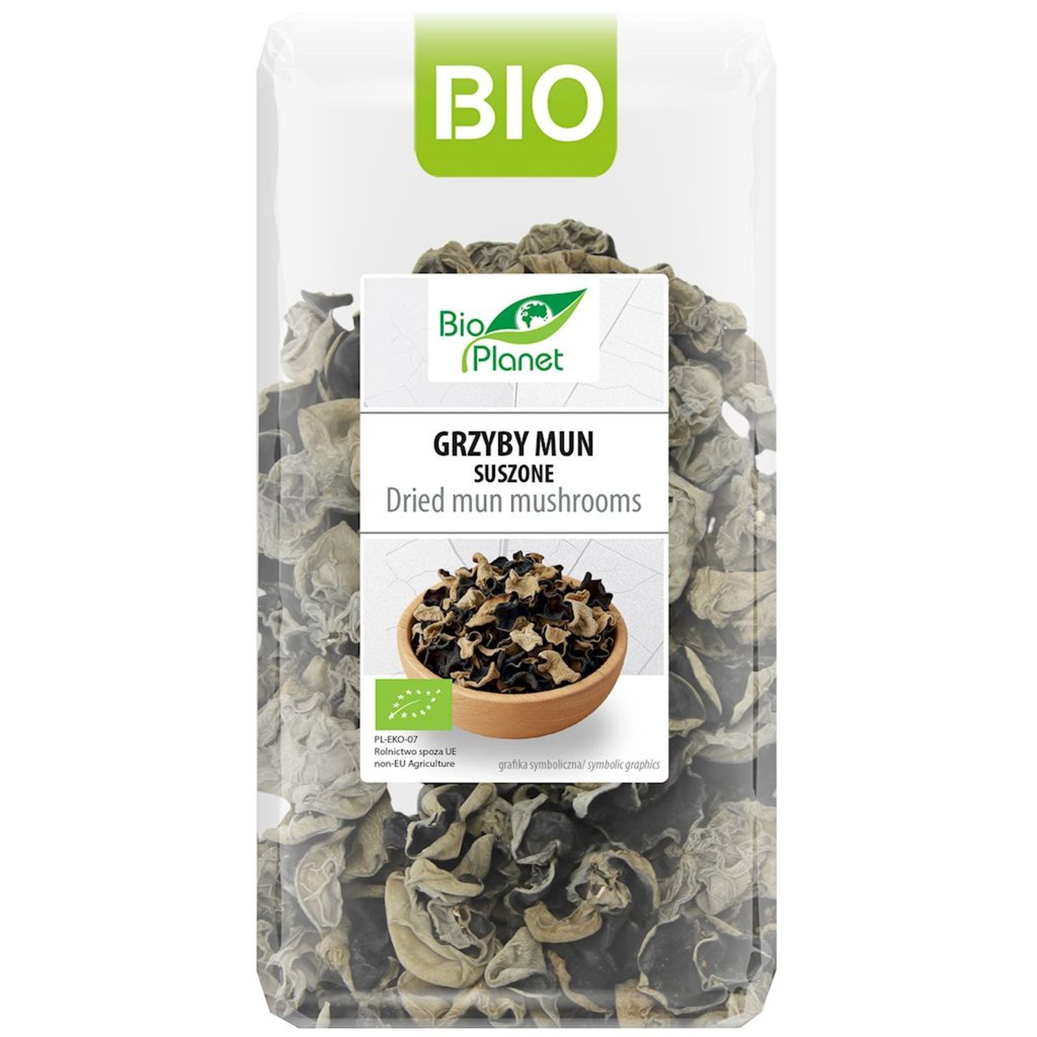 Grzyby Mun Suszone Bio 50 g - Bio Planet