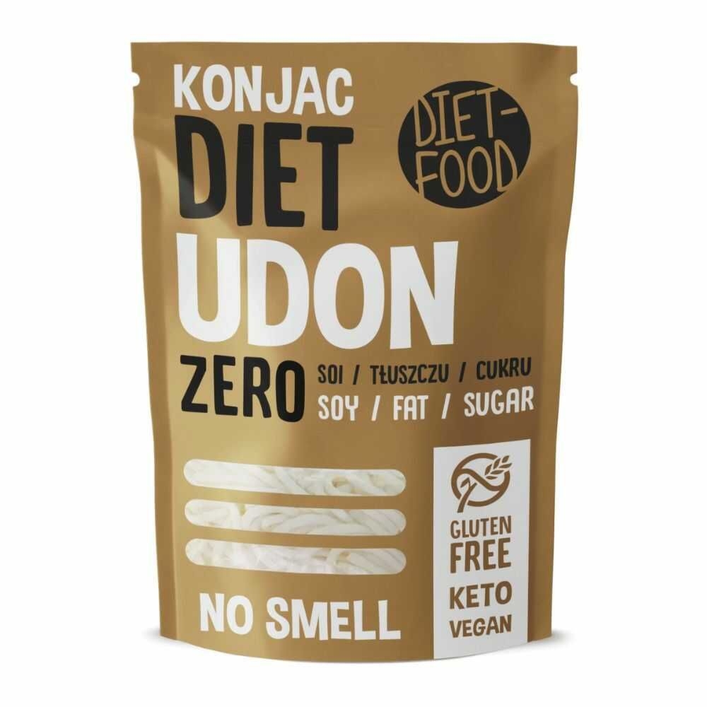 Makaron Konjac Udon Bezglutenowy 270 g (200g) - Diet-Food