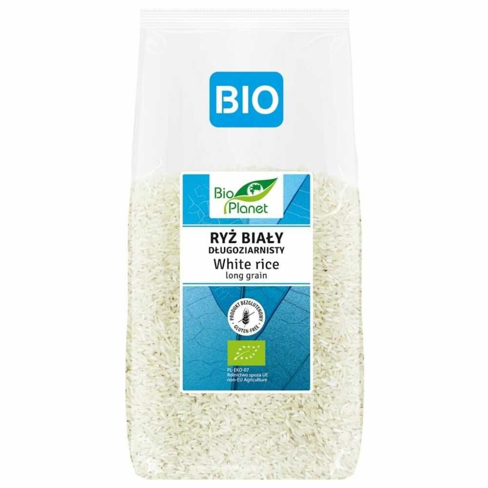 Ryż Biały Długoziarnisty Bezglutenowy Bio 500 g - Bio Planet