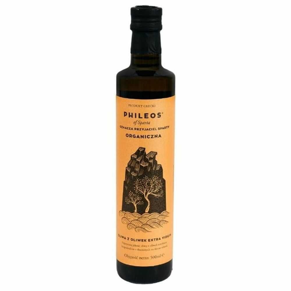 Oliwa z Oliwek Extra Virgin Sparta Bio 500 ml - PHILEOS