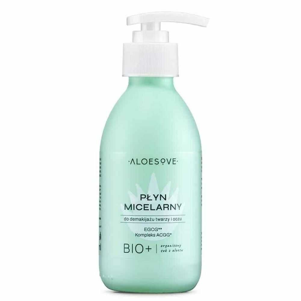 Płyn Micelarny do Demakijażu Twarzy i Oczu 190 ml - Aloesove