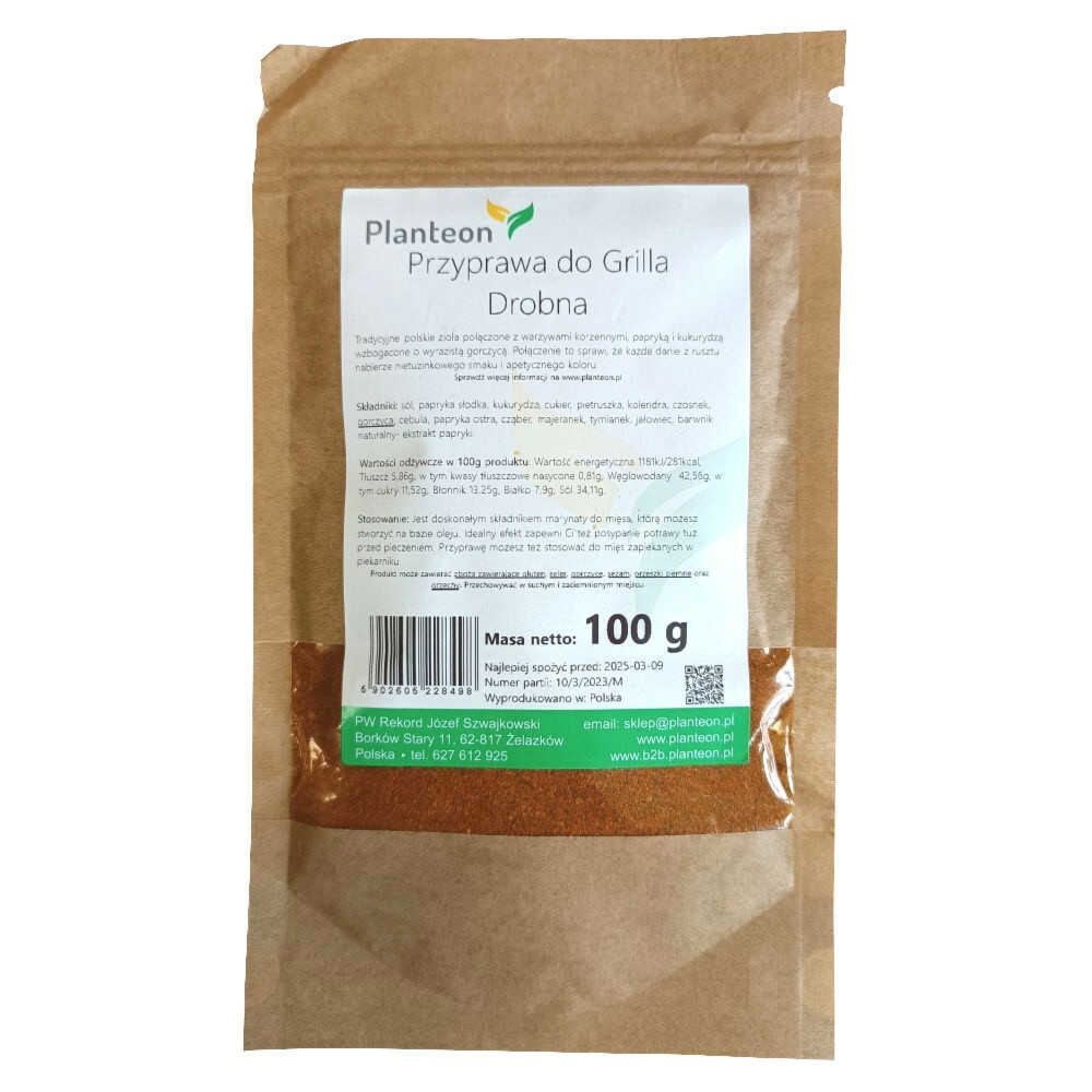 Przyprawa do Grilla Drobna 100 g - Planteon
