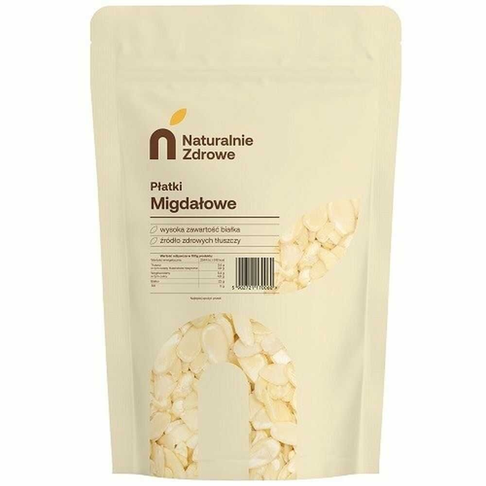 Płatki Migdałowe 250 g - Naturalnie Zdrowe