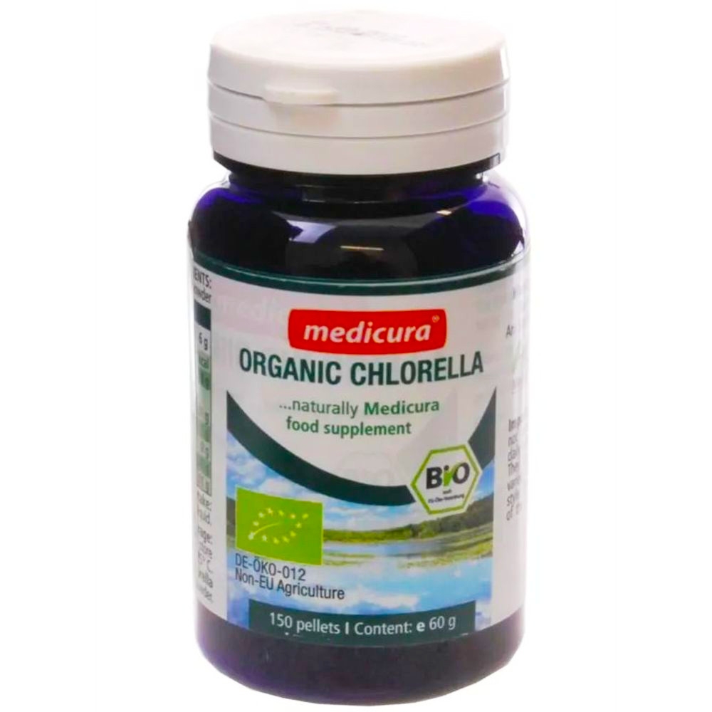 Chlorella w Pastylkach Bio 150 Sztuk - Medicura