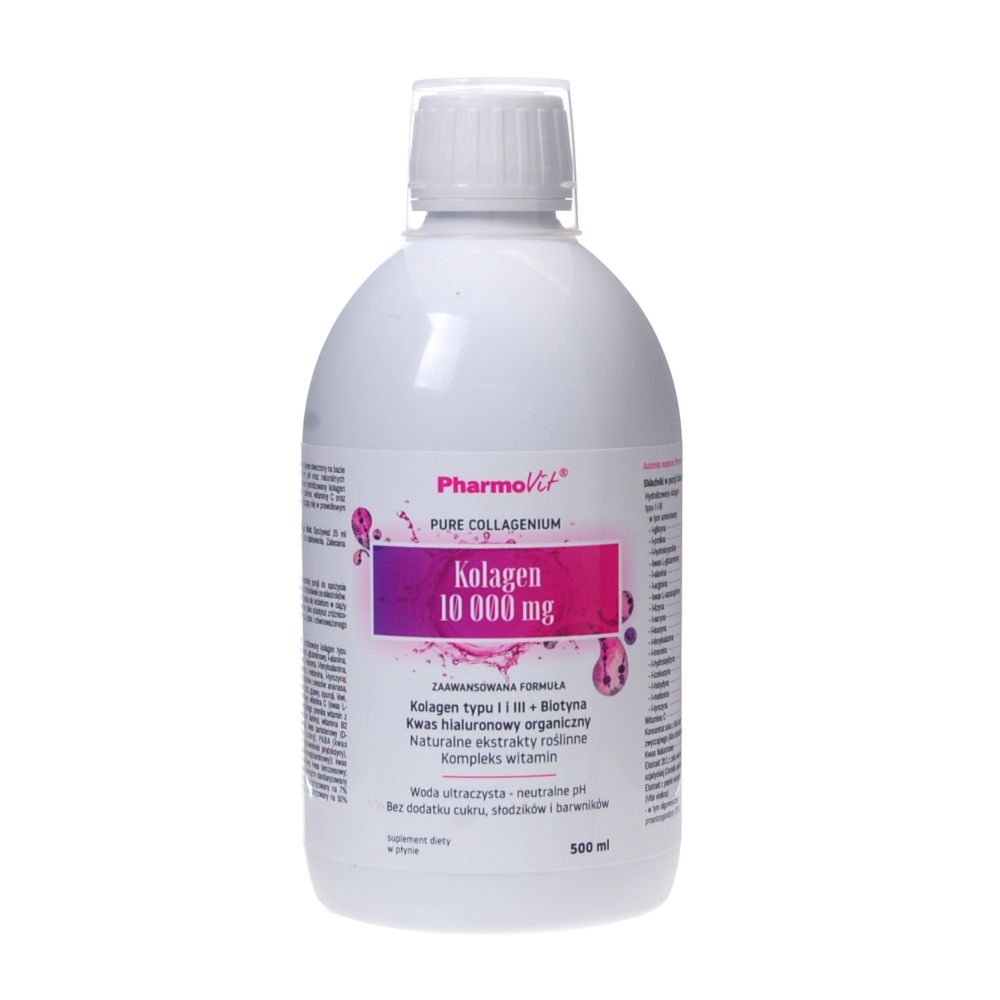Kolagen 10 000 mg Płyn 500 ml - Pharmovit