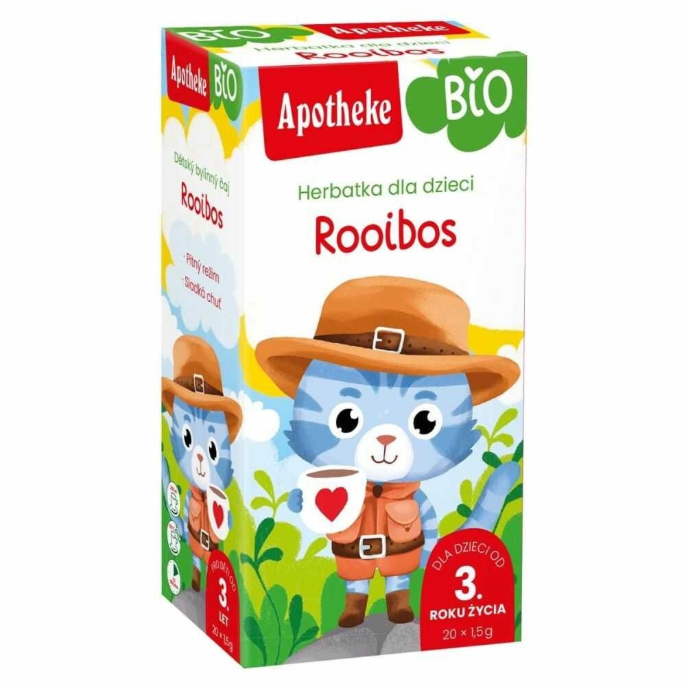 Herbatka dla Dzieci Rooibos Bio 30 g (20x 1,5 g) - Apotheke