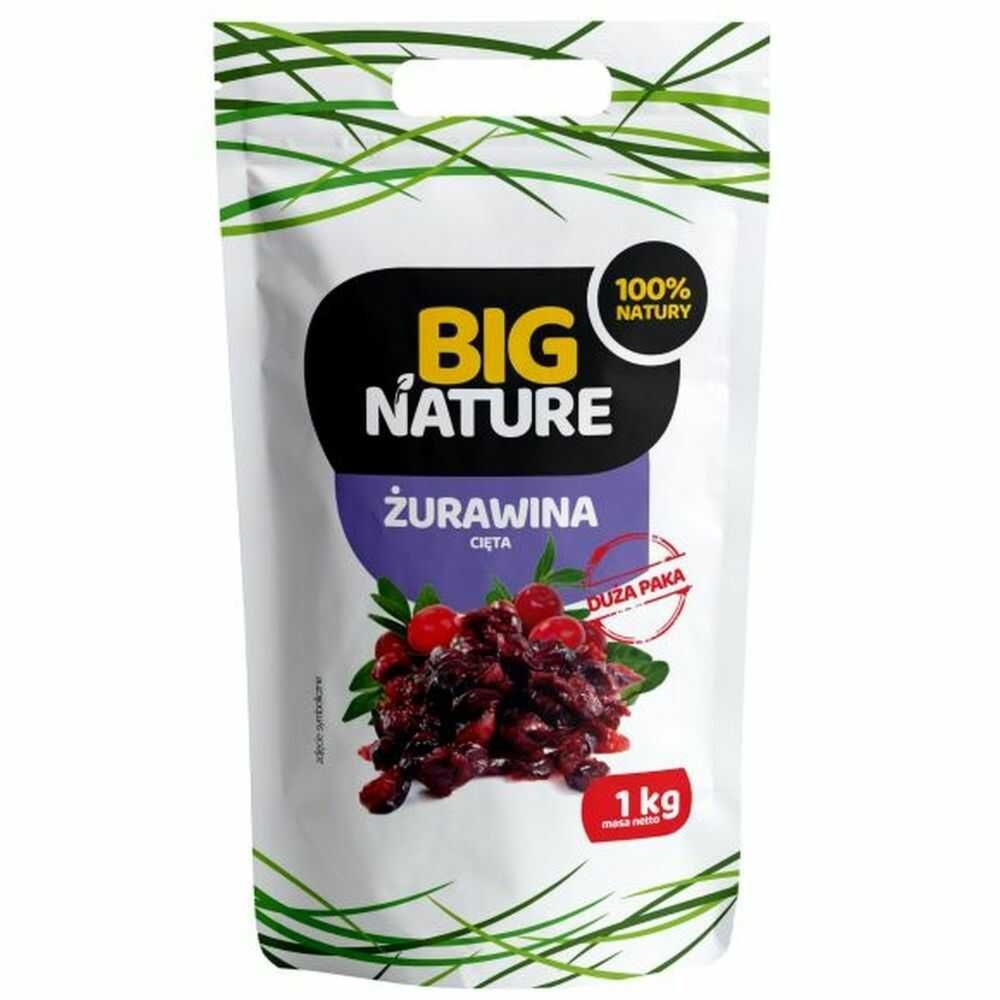 Żurawina Suszona Cięta 1 kg - Big Nature