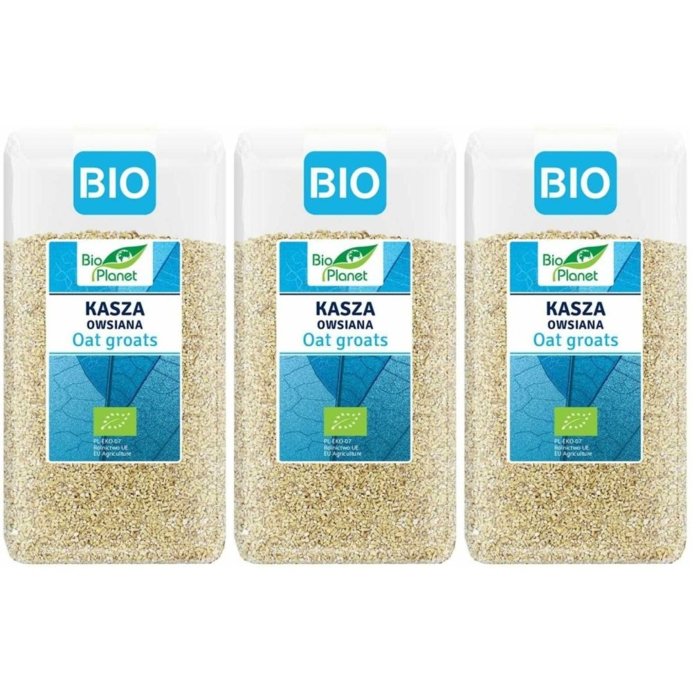 3 x Kasza Owsiana Bio 500 g - Bio Planet