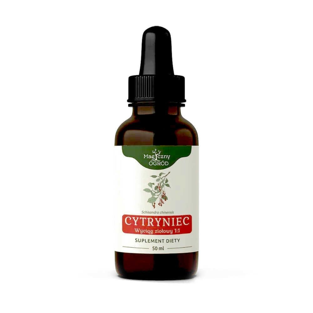 Cytryniec Chiński Wyciąg Ziołowy 1:1 50 ml - Magiczny Ogród