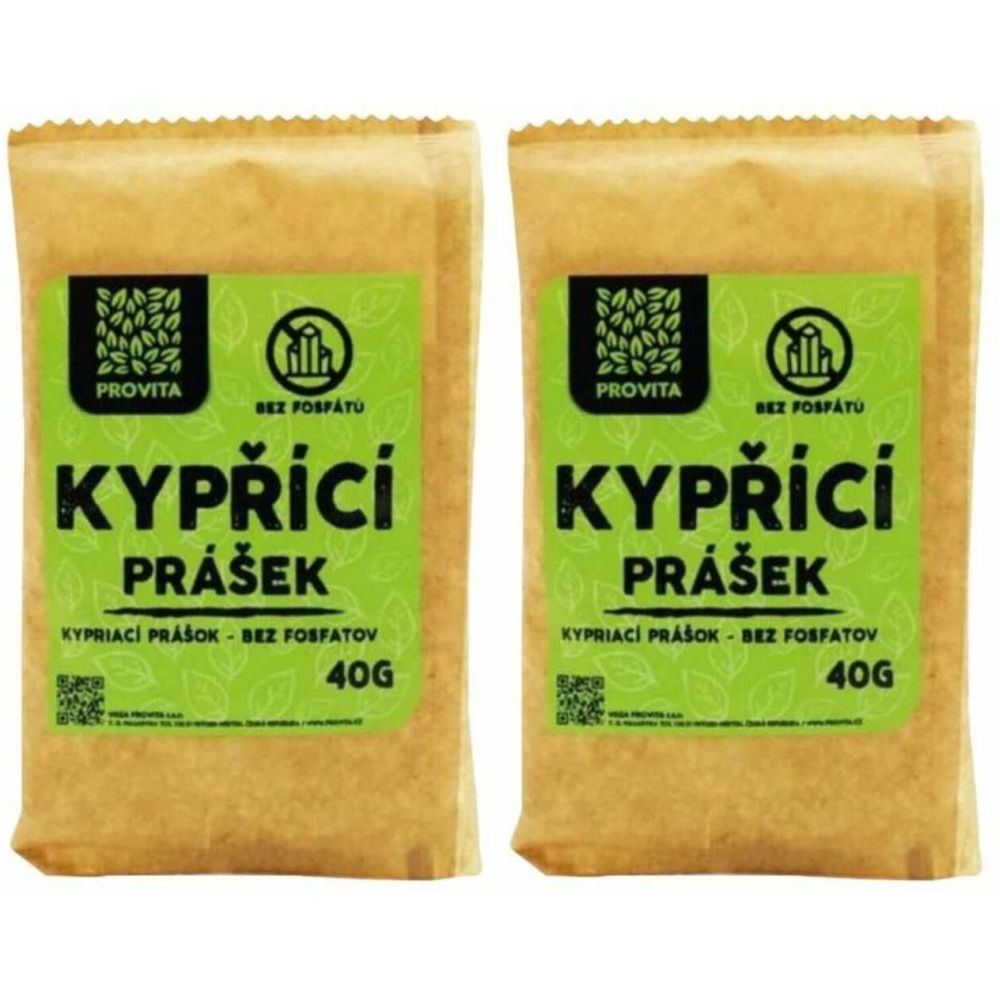 2 x Proszek do Pieczenia Bez Fosforanów 40 g - Provita
