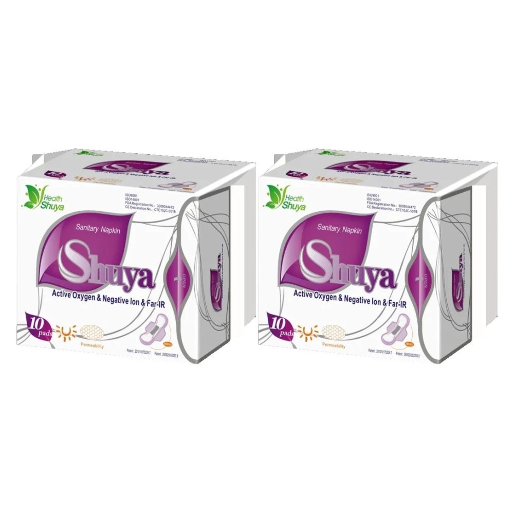 2 x Ultracienkie Podpaski Dzienne 10 sztuk - Shuya Health