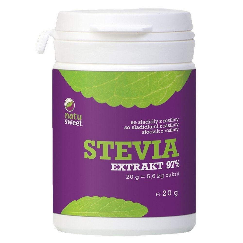 Stewia Ekstrakt w Proszku 97% 20 g - Natusweet