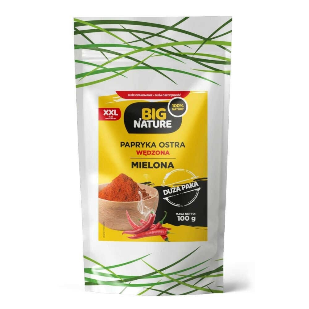 Papryka Ostra Wędzona Mielona 100 g - Big Nature