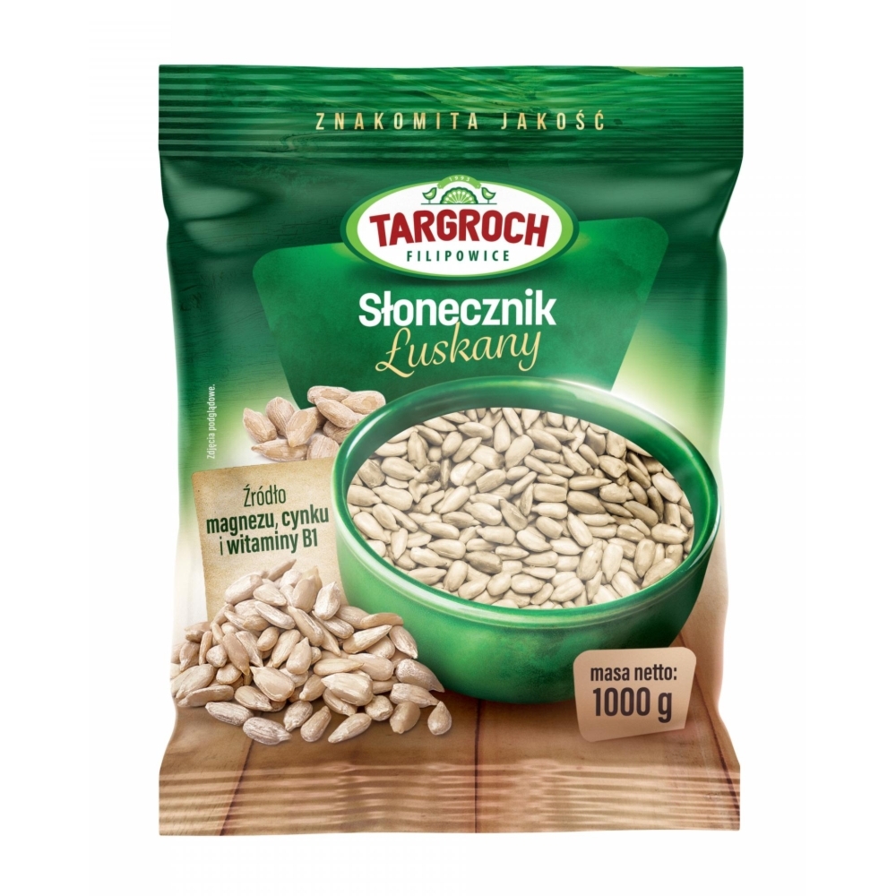 Słonecznik Łuskany Flowpack 1 kg - Targroch