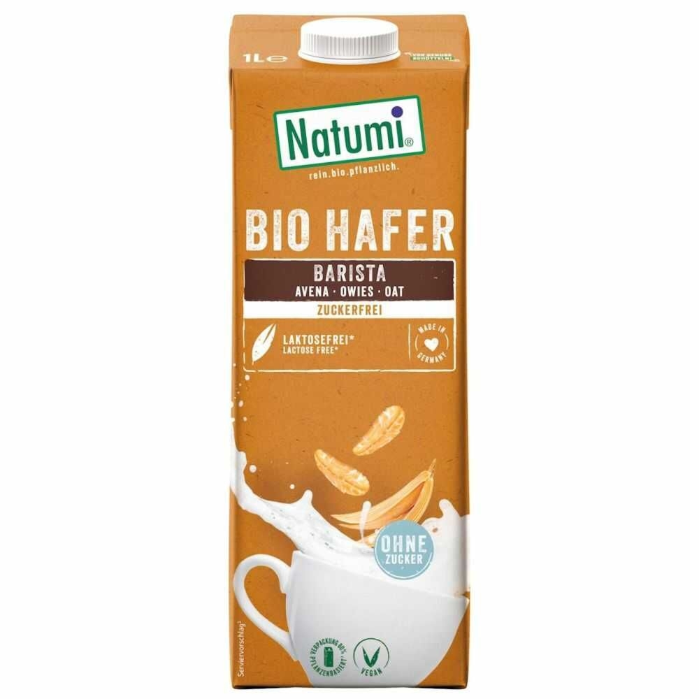 Napój Owsiany Barista Bez Dodatku Cukru Bio 1 L - Natumi