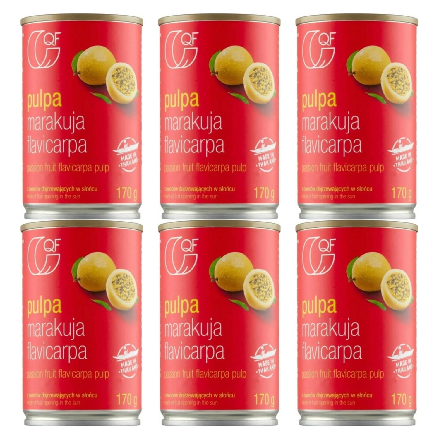 6 x Pulpa z Marakui 170 g - QF