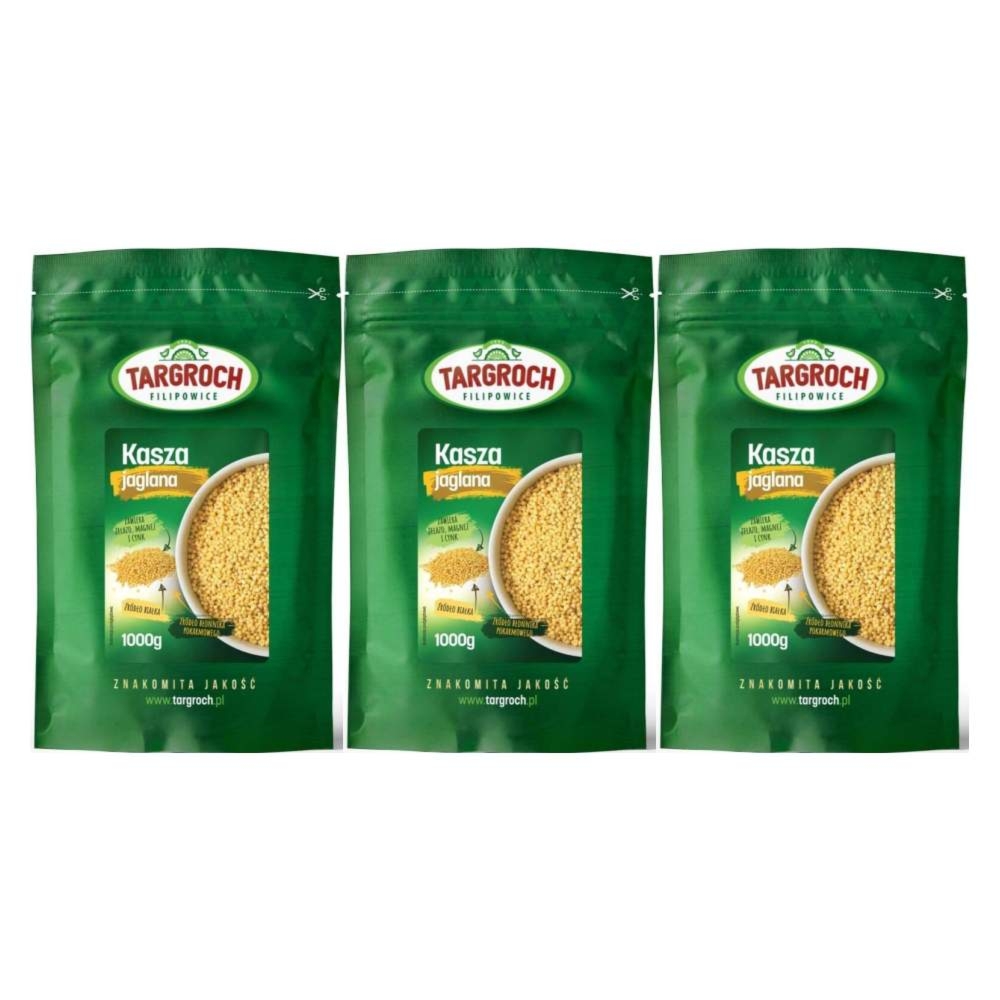 3 x Kasza Jaglana 1 kg - Targroch