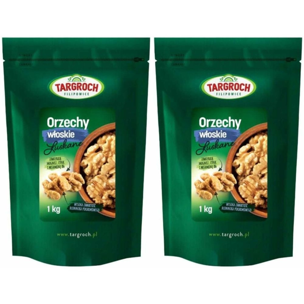 2 x Orzechy Włoskie Łuskane 1 kg - Targroch