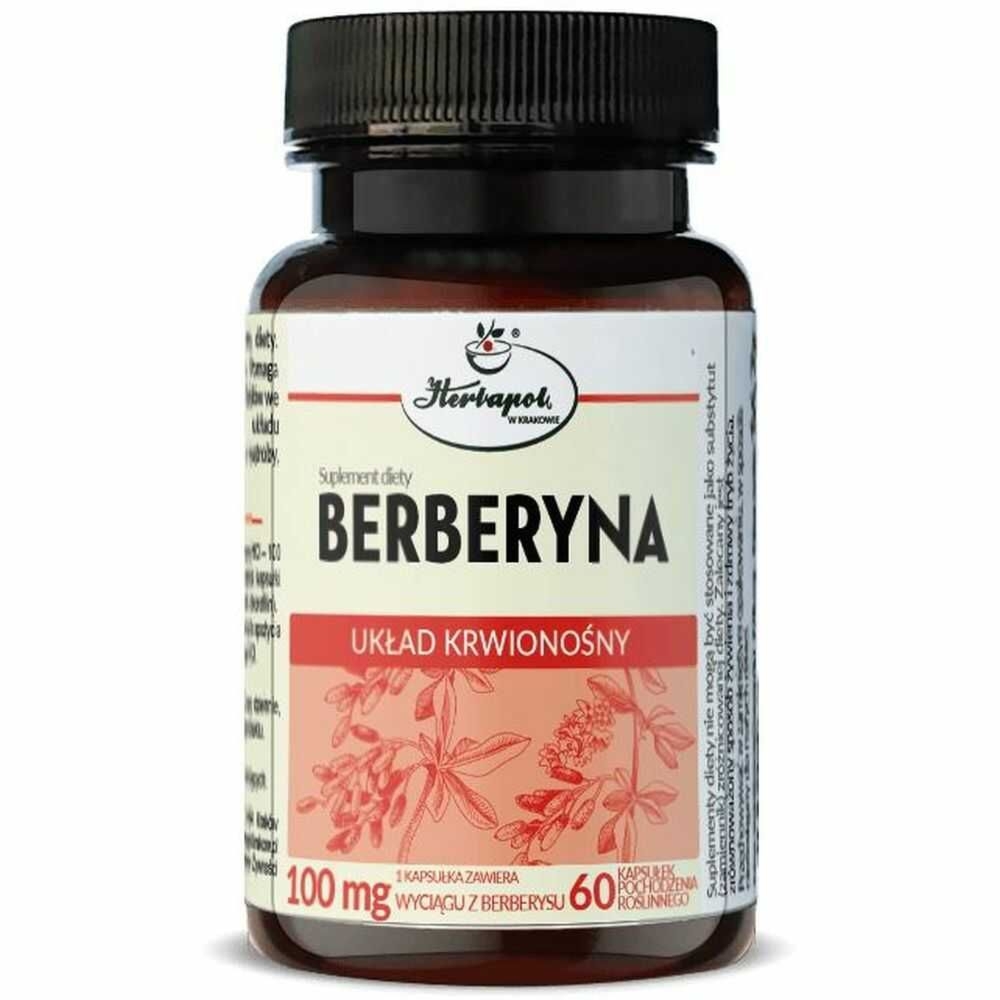 BERBERYNA 60 Kapsułek - Herbapol Kraków