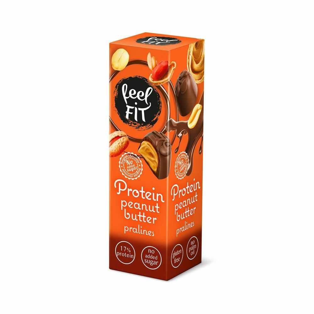 Praliny Proteinowe z Masłem Orzechowym 33 g Feel Fit