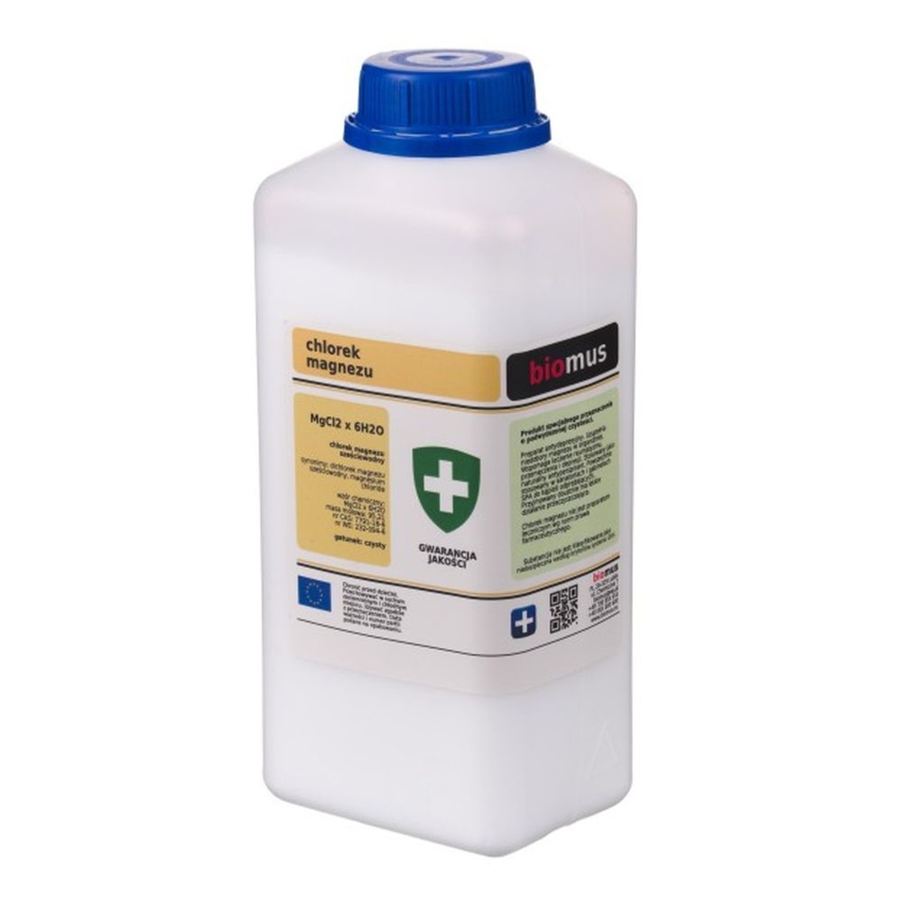 Chlorek Magnezu Sześciowodny 500 g - Biomus