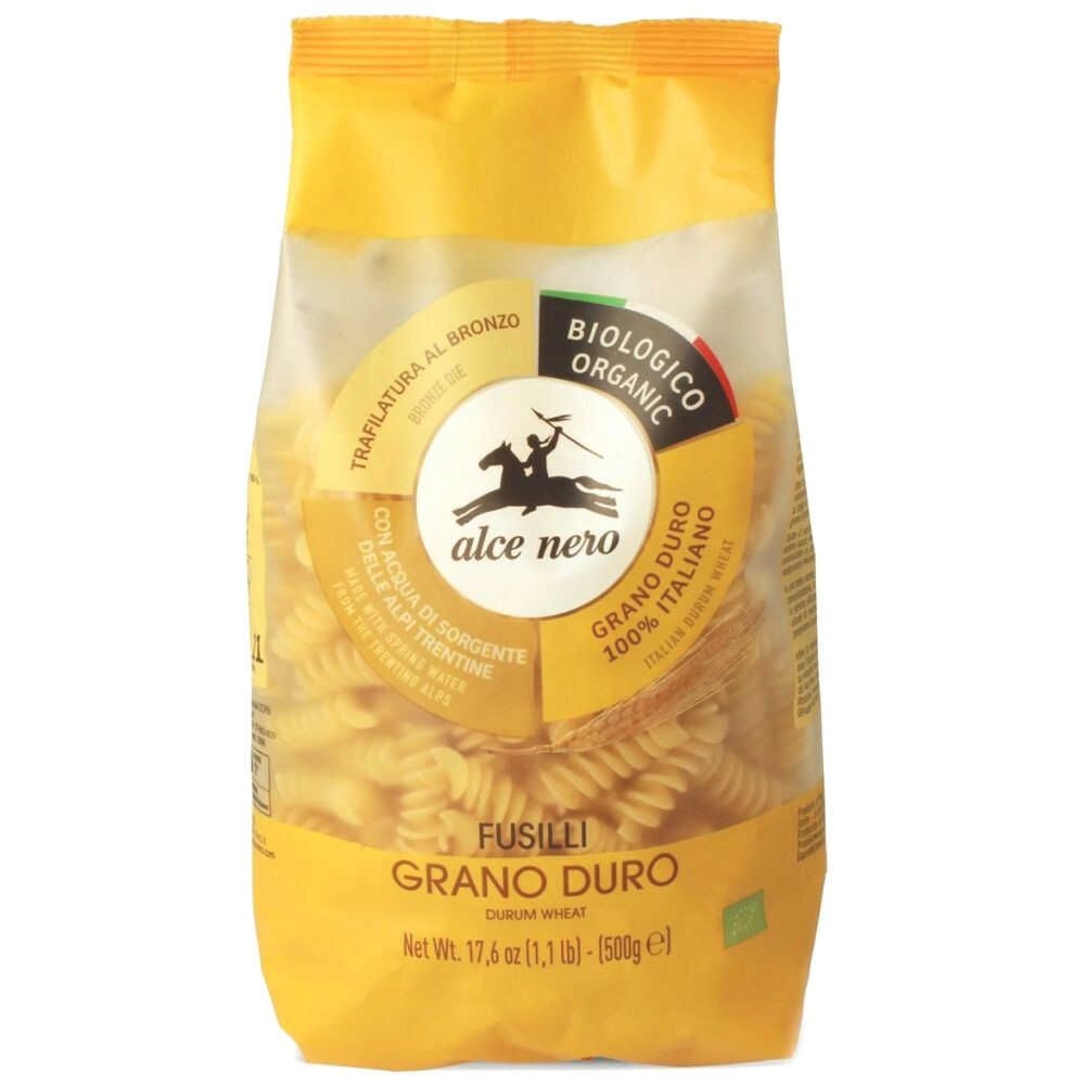 Makaron Semolinowy Fusilli Bio 500 g - Alce Nero